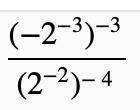 Solve the following equation by writing expressions using positive indices. (picture attached)