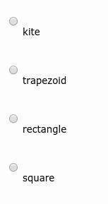 Determine the most precise name for the quadrilateral