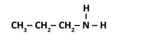Name the following compound:(see Picture)A) Propyl amineB) Ethyl amineC) Ethyl dihydrogen amineD) Pr