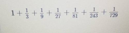 Which answer represents the series in sigma notation?