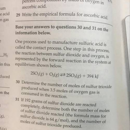 Question#31-32, I not sure and don’t know how to do,