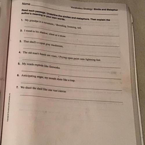 I need help with these questions!