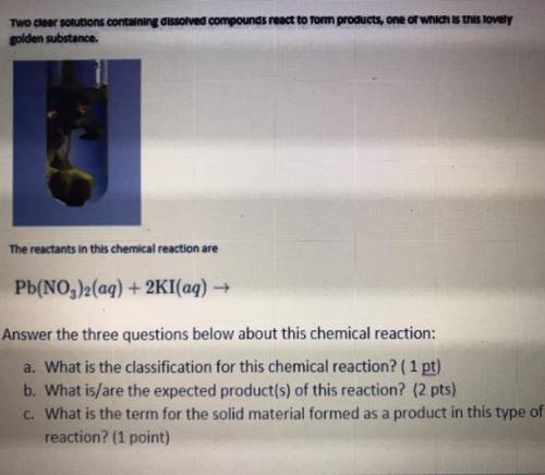 Please help me with this chemistry question, image attached.