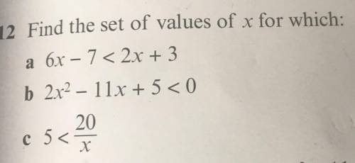 In part c why do u multiply by x squared and not just x to get x is smaller than 4?