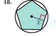 Find the perimeter and area of regular polygon