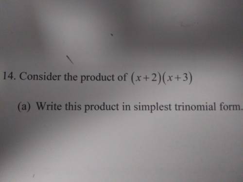 I need help on this question with polynomials.