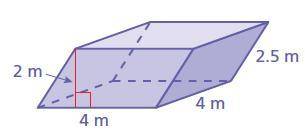 -25 POINTS- Find the surface area of the prism.