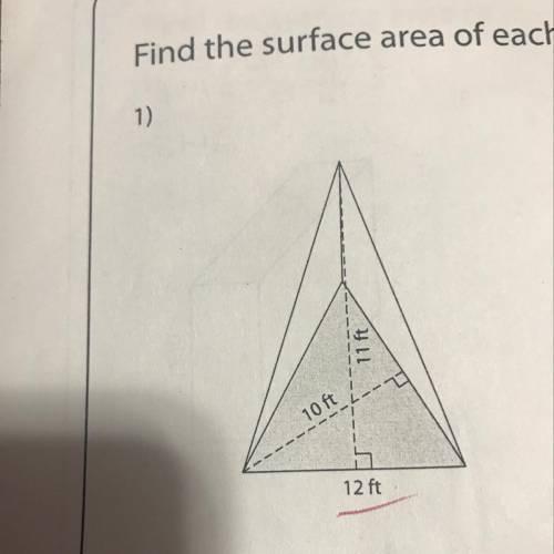 What is the surface area