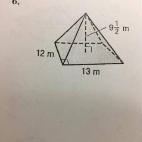 Find the volume of the pyramid