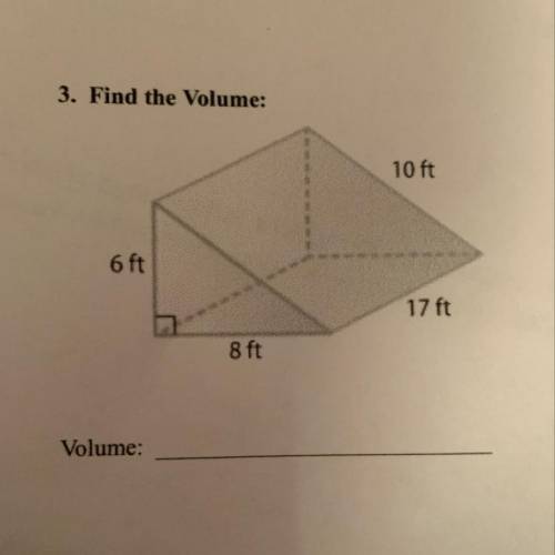 Find the volumeeeeeeeeeeeee: