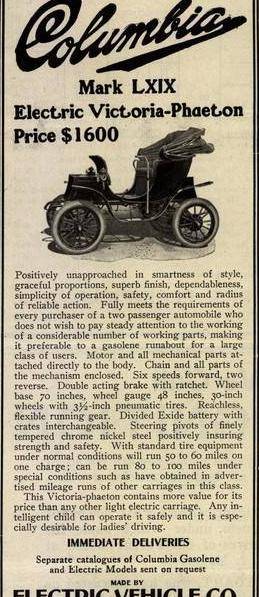 The automobile pictured in this advertisement from the early 1900s would MOST LIKELY appeal to which
