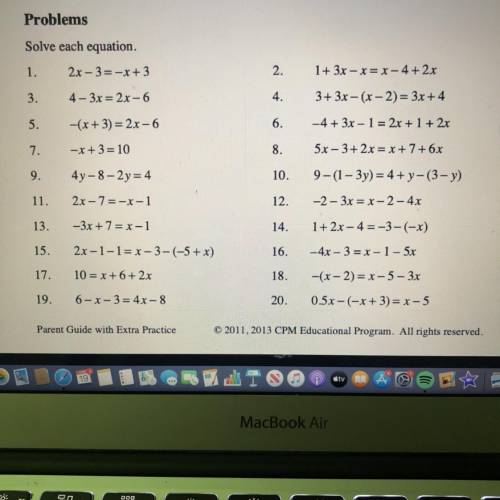 Help with math homework, show all work please! (All problems, I know it’s easy, I’m just behind on h