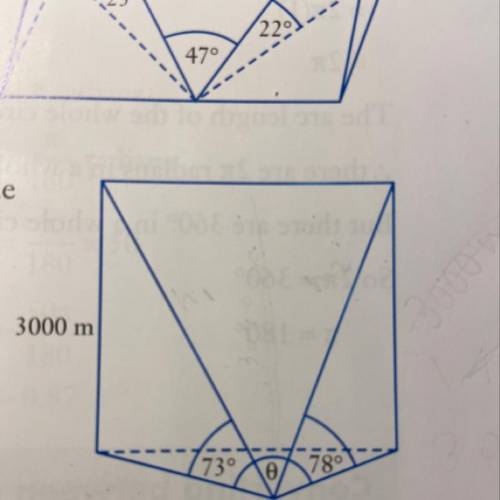 A hot-air balloon floating at 950 m/h at a constant altitude of 3000m is observed to have an angle o