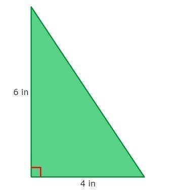 What is the area of a triangle that has a base 6 inches longer and a height 6 inches taller than the