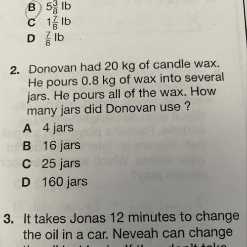 How many jars did Donovan use?