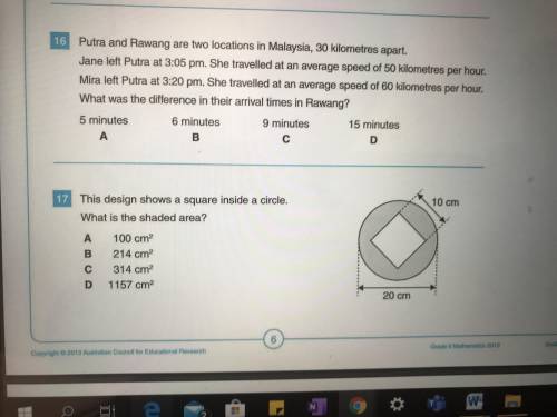 Please solve both of these questions