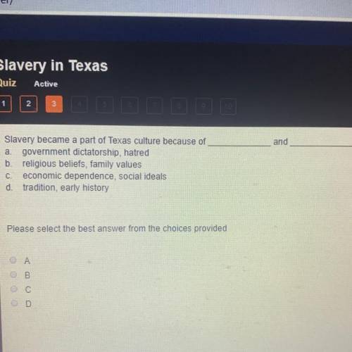 Why is slavery a part of Texas culture?!