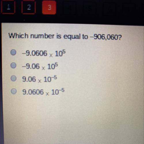 What number is equal to -906,060