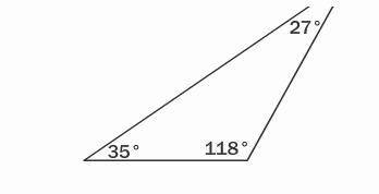 Classify the triangle by its angles.