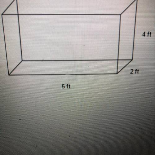 3. Leo made a container to store his camping gear. The container is in the shape of a rectangular pr