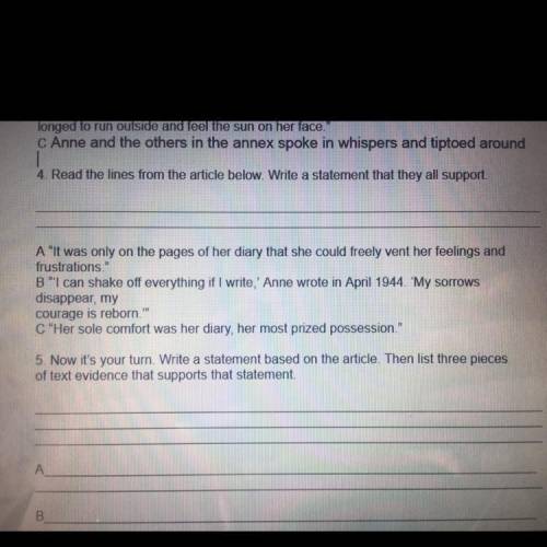 I need help on number 4 ASAP!! Thanks :)