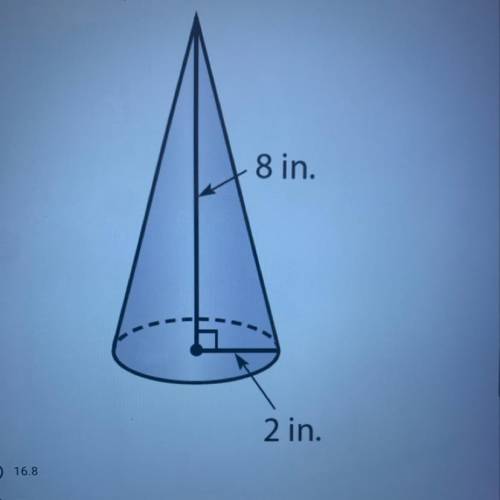 What is volume of the cone ? Plz I need help