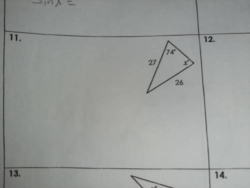 Directions: Use the Law of Sines to find each missing side or angle. Please help