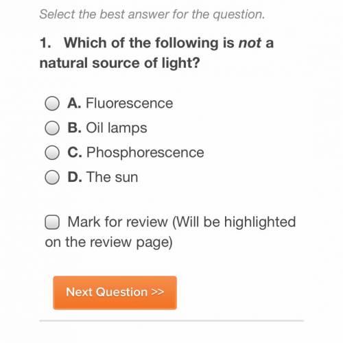 Which of the following is not a natural resource of light