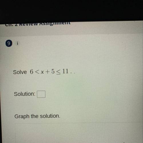 I only need help on the solution part please