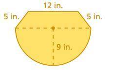 What is the perimeter of the figure to the nearest hundredth?