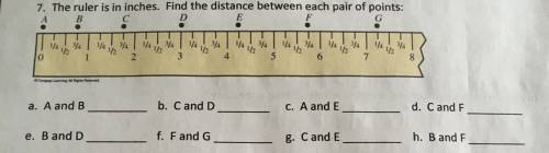 Can someone please help me with this question on finding the distance between each pair of points?