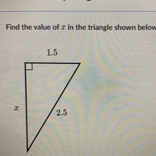 Okay I’m good at right triangles and Pythagorean theorem but I don’t know about is one please help