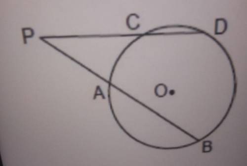 In the diagram below, PA= 4, AB=2, and PC=3. Findthe length of PD.