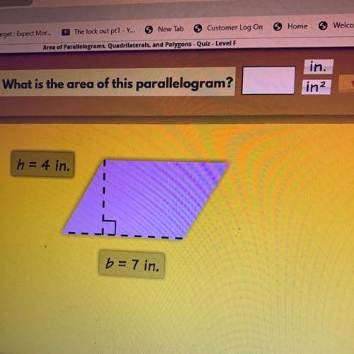 What is the area of this parallelogram? need answers asapp