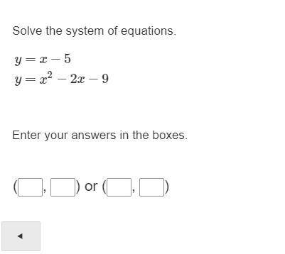 Solve the system !! please help!