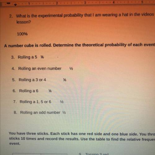 Are these answers right? if somethings not, can you correct it?
