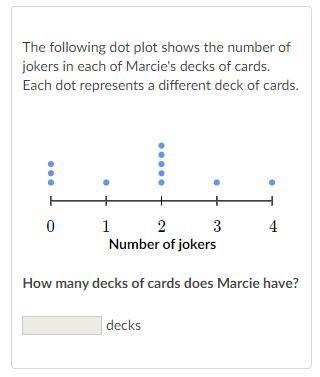 How many deck of cards does Marcie have?