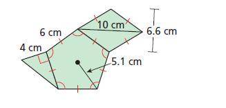 Find the area of the composite figure. Round your answer to the nearest hundredth.