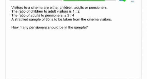 How many pensioners should be in the sample