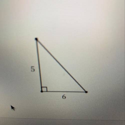 Find the length of the third side to the nearest tenth.  Submit Answer
