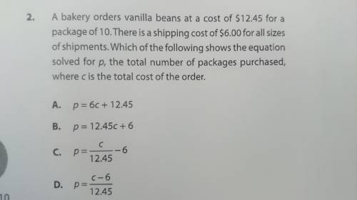 Please, I need help. It's a literal equation question.