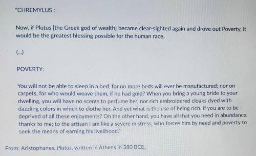 A historian studying ancient Athens could best use the contents of this passage as evidence for whic