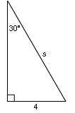 What is the length of s? Show your work.