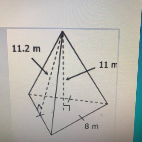 Find the surface area of the figure. Round to the nearest tenths. DO NOT record units.