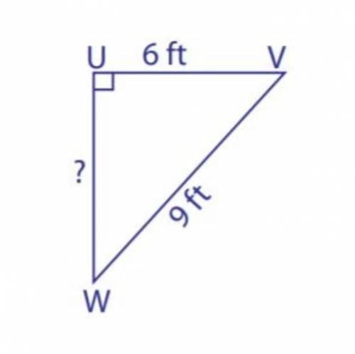 Find the measure of the missing side. Round your answer to the nearest tenth. (PYTHAGOREAN THEOREM)