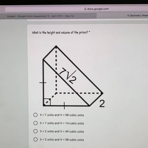 What’s the answer & why?