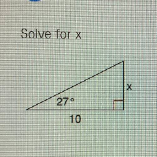 Solve for x 270 10 i’m not sure about this question