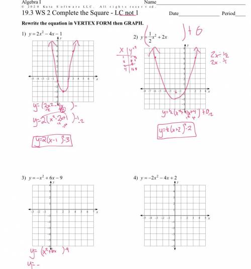 Can you help me with number 3 plzzzz