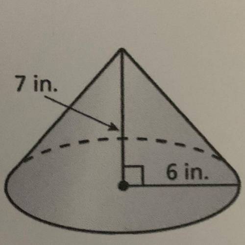 Find the volume of the solid. (Include Formula, step by step explanation, and labeled units)