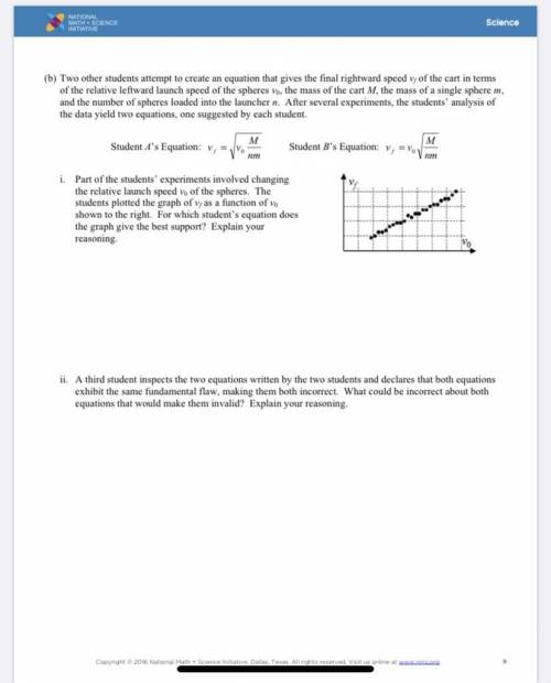 Please help with this AP Physics question